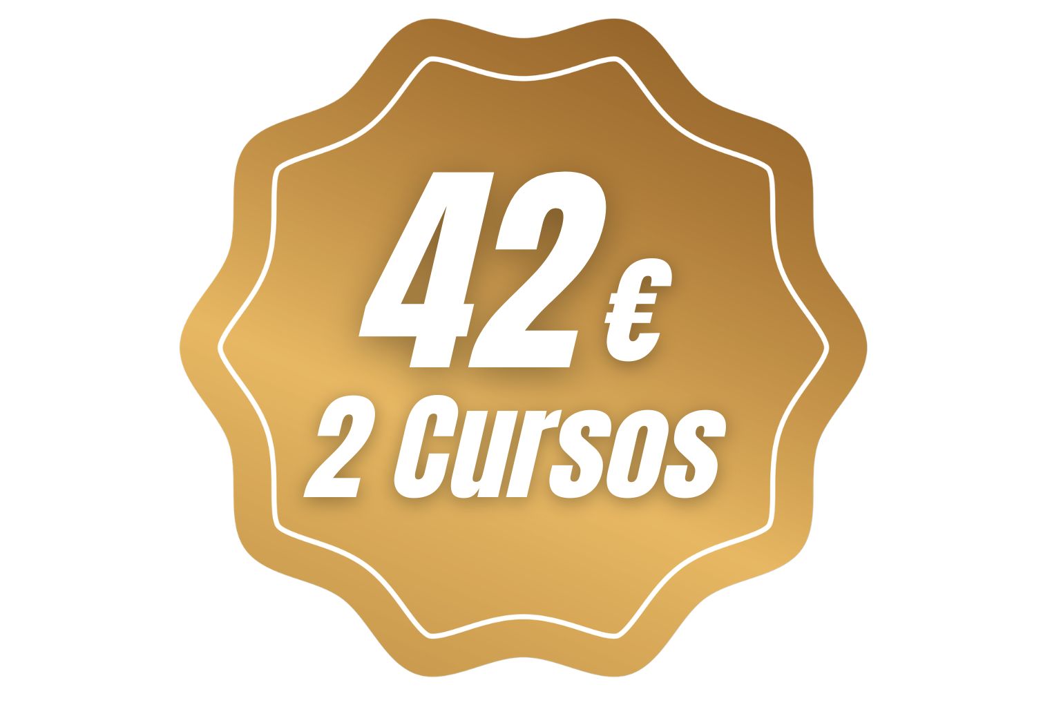 Pack 2 cursos por 42€