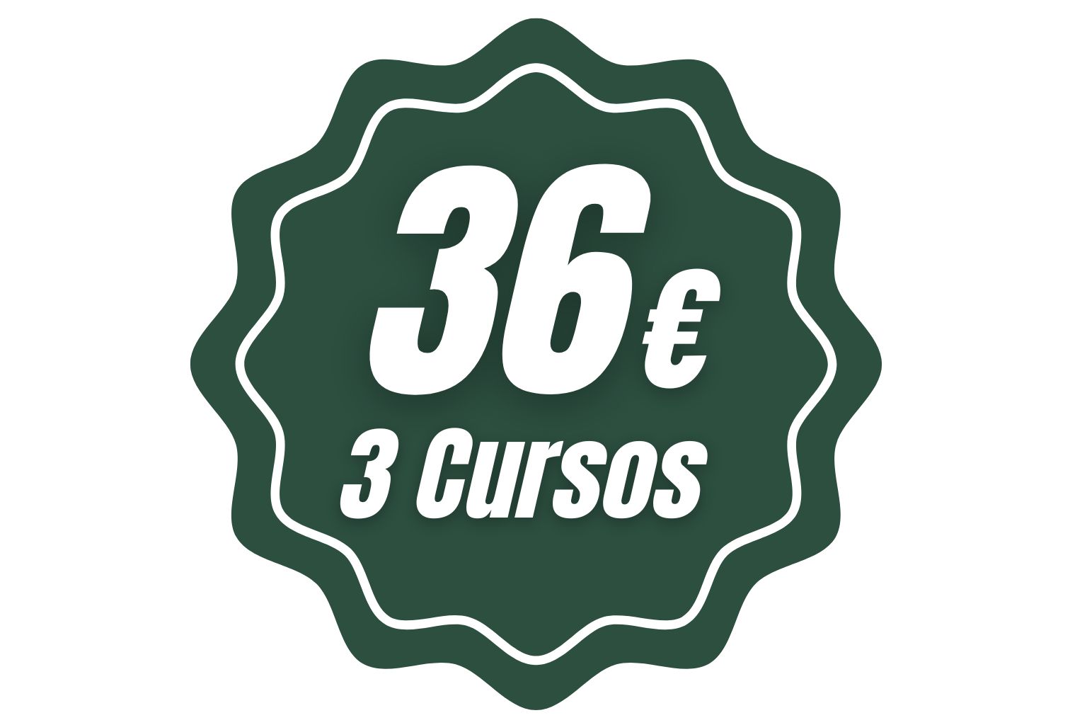 Pack 3 cursos por 36