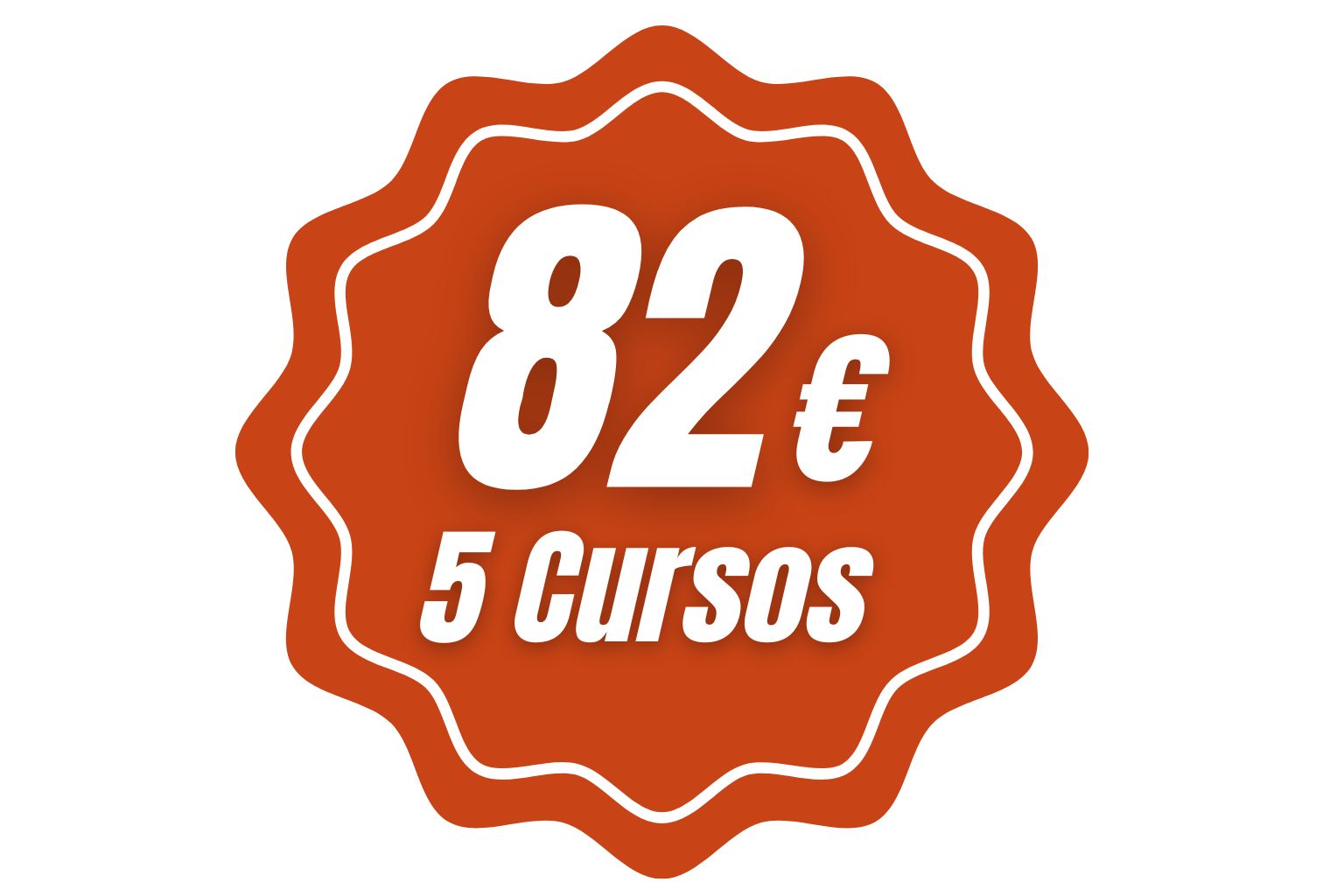 Pack 5 cursos por 82